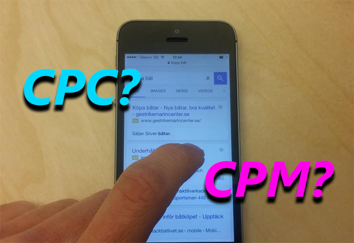 Skillnaden mellan cpc och cpm